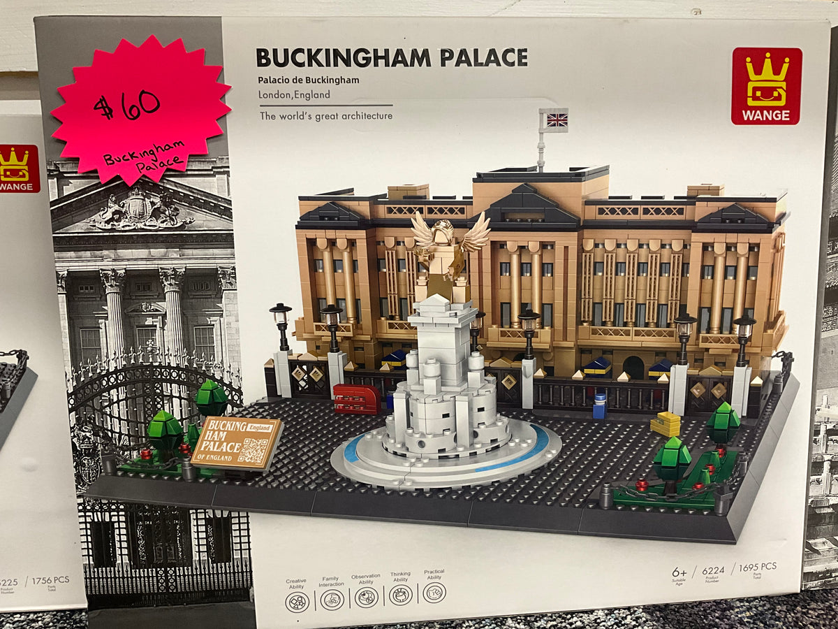 WANGE 6224 Buckingham Palace London Architecture Set – 1,695 Pieces