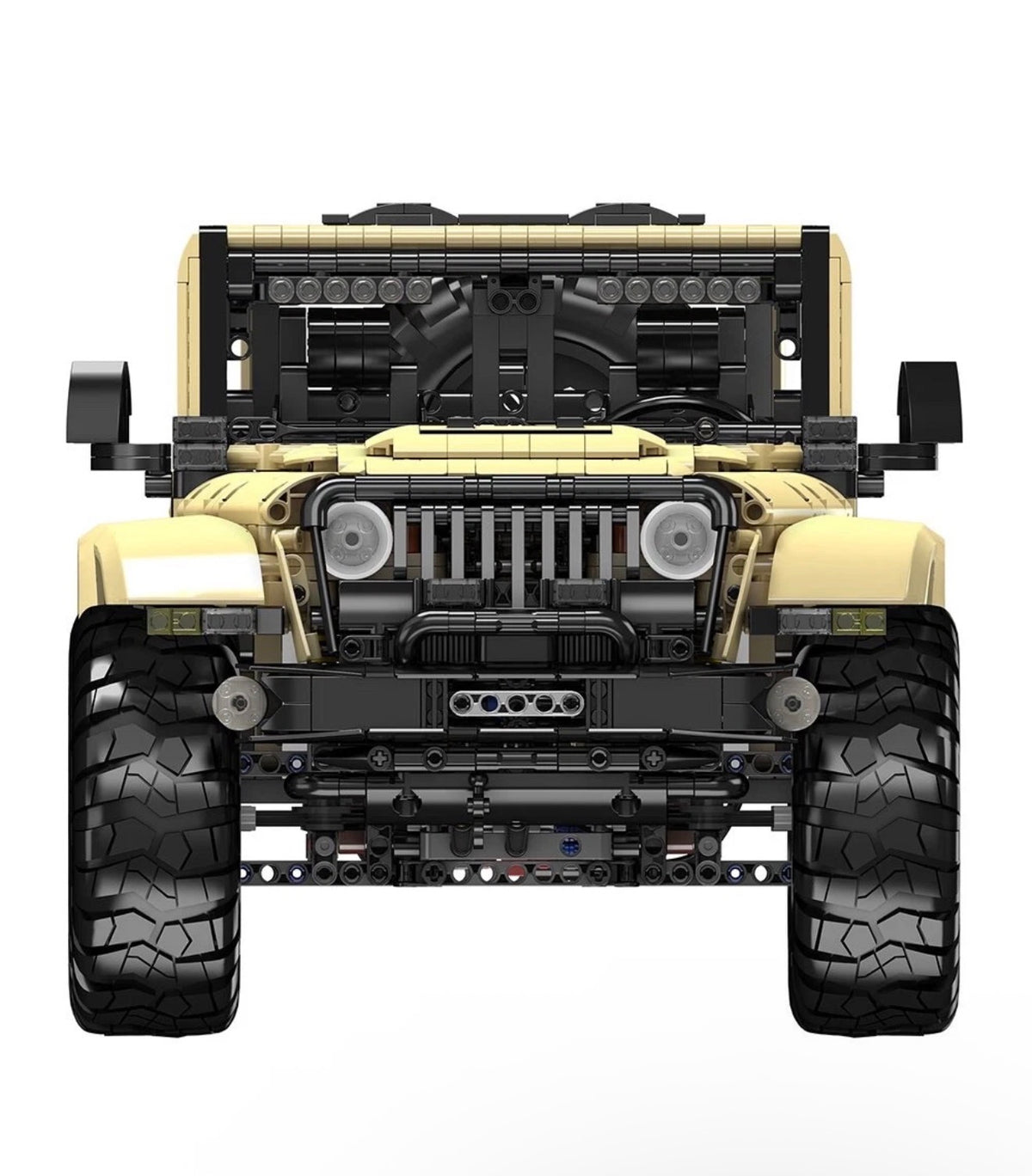 Mould King 13184 Technic Style Remote Control Car RC JEEP Wrangler Off-road SUV – 3,621 Pieces