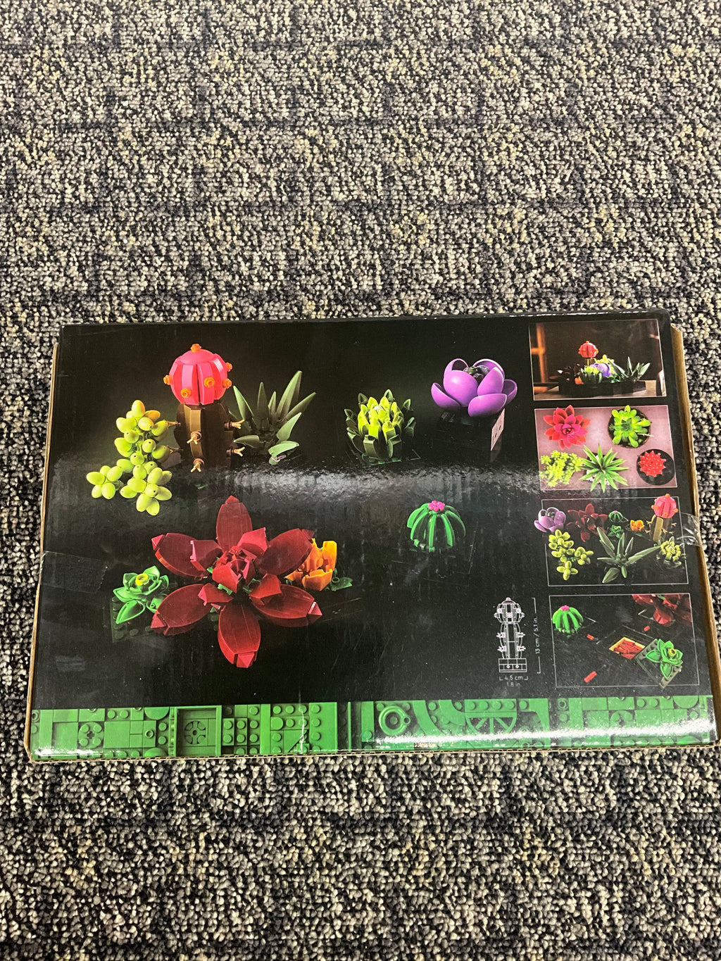 Botanical Succulents Plant Building Set – 771 Pieces