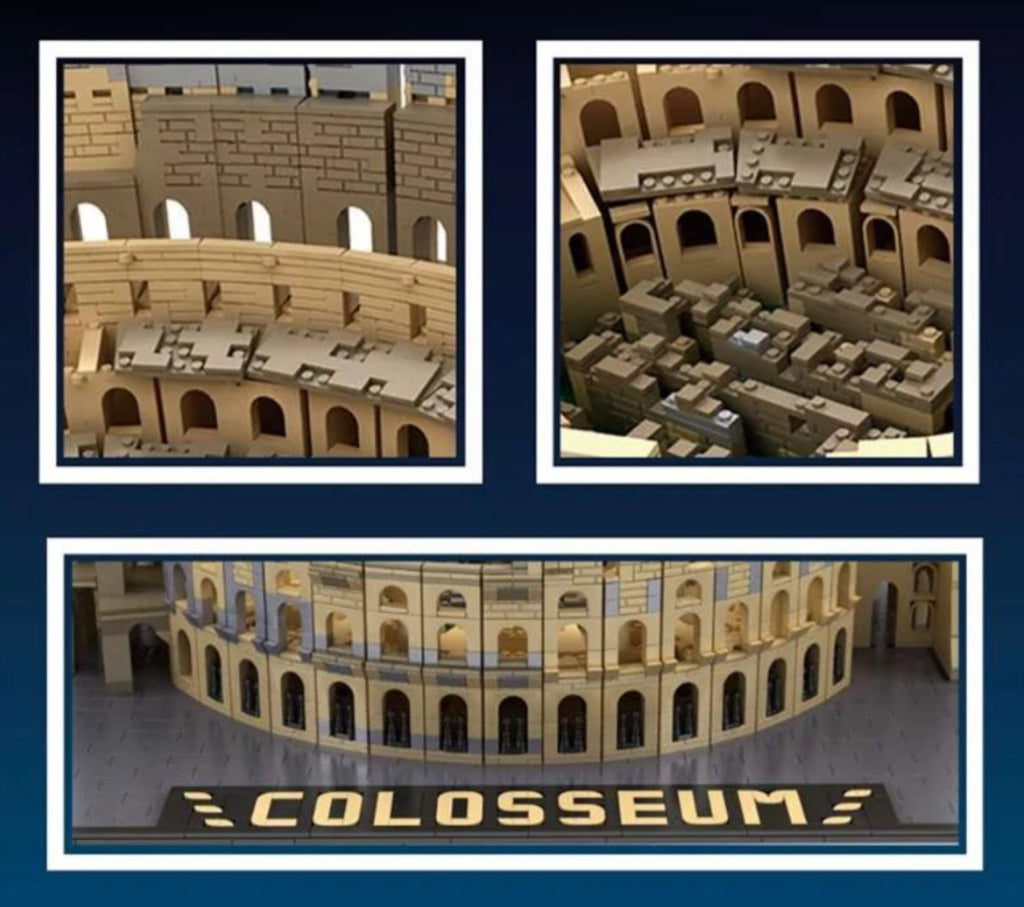 MOULD KING 22002 Roman Colosseum – 6,466 Pieces Architecture Building Set