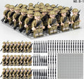 WWII British Army Soldier Minifigure Bundle – 24 Figures with Weapons