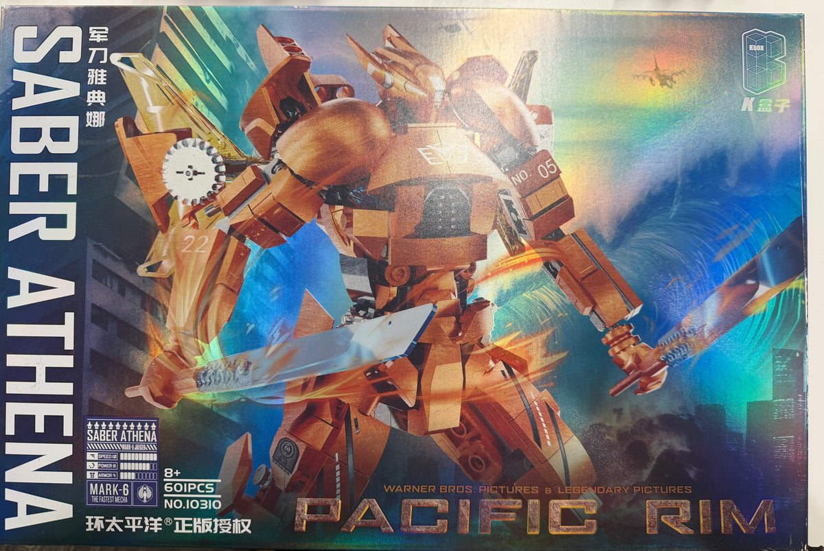 K-Box 10310 Pacific Rim Saber Athena Mecha Jaeger Building Set 601PCS