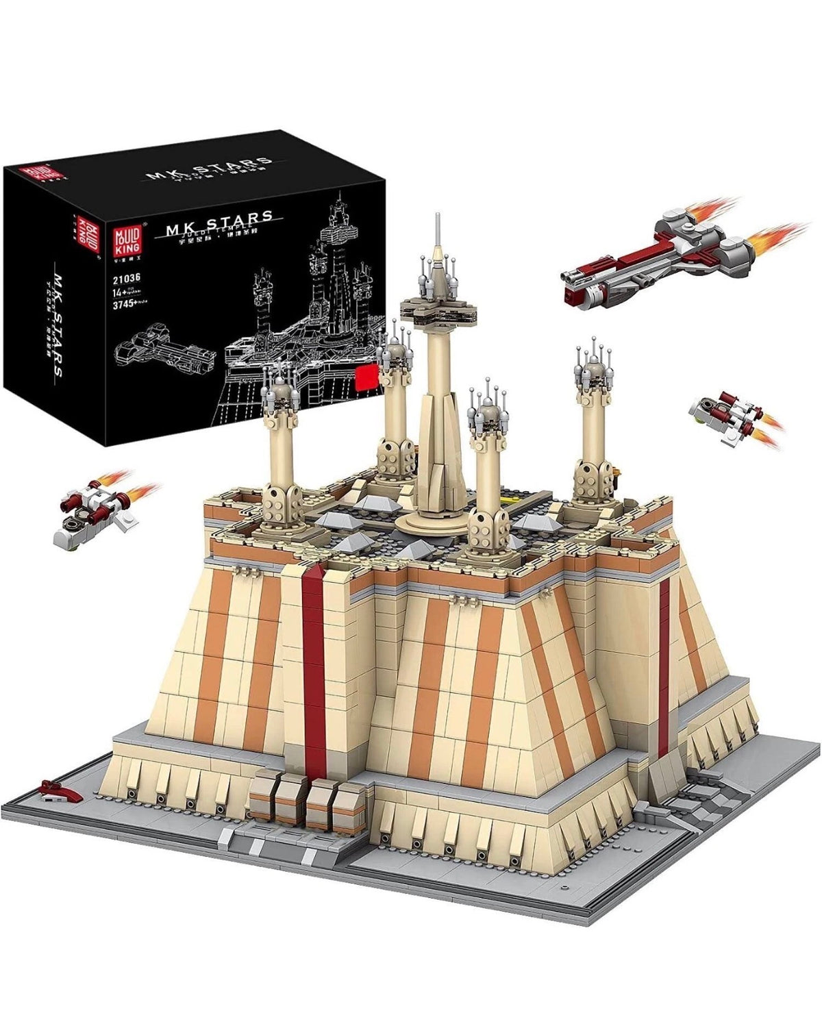 Mould King 21036 Jedi Temple – 3,745 Pieces - RETIRED / LIMITED EDITION