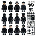 Vanguard SWAT Drone Response Unit – 12 Minifigures with Robotic K-9