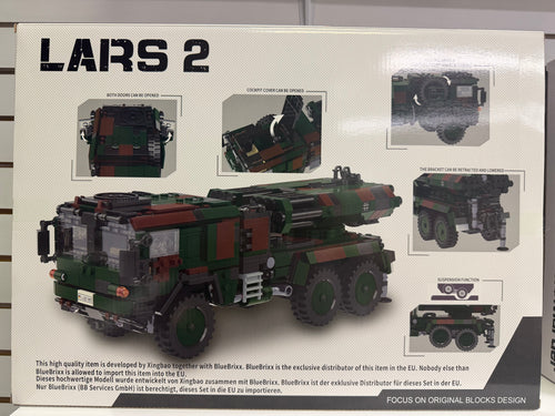 German LARS 2 Multiple Rocket Launcher Building Set – 986 Pieces