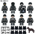 US Air Force Security Forces Tactical Team – 8 Minifigures with K-9