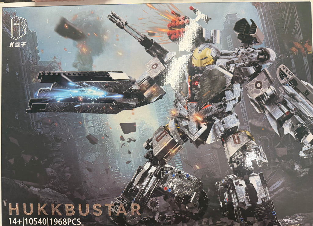 K-Box 10540 Hulkbuster Iron Man Mecha Building Set 1968PCS Light-Up