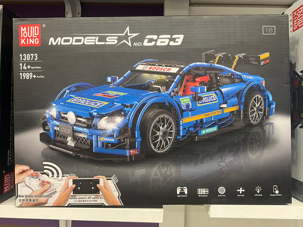 Mould King 13073 C63 DTM RC Racing Car – 1,989 Pieces