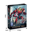 KBOX V5018 Crimson Typhoon Pacific Rim Jaeger Building Set – 2,951 Pieces - Officially Licensed