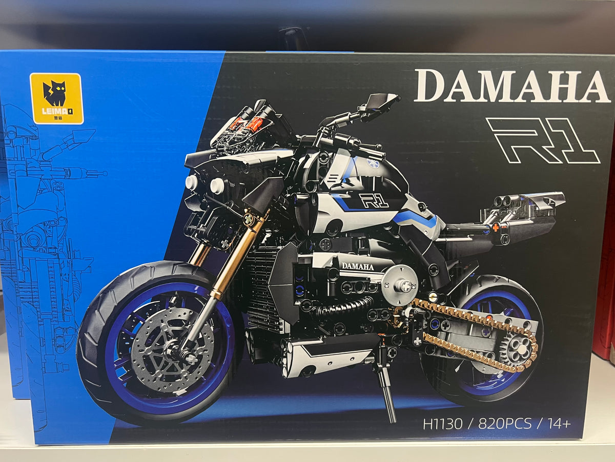 LEIMAO H1130 Yamaha Inspired MT-10 SP Motorcycle Building Set – 820 Pieces