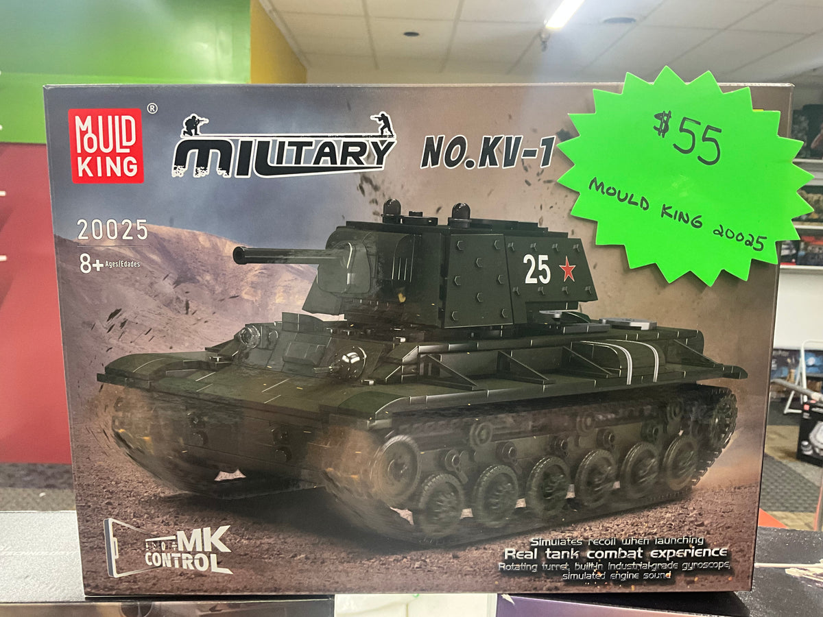 Mould King 20025 RC KV-1 Heavy Tank Building Set – 924 Pieces