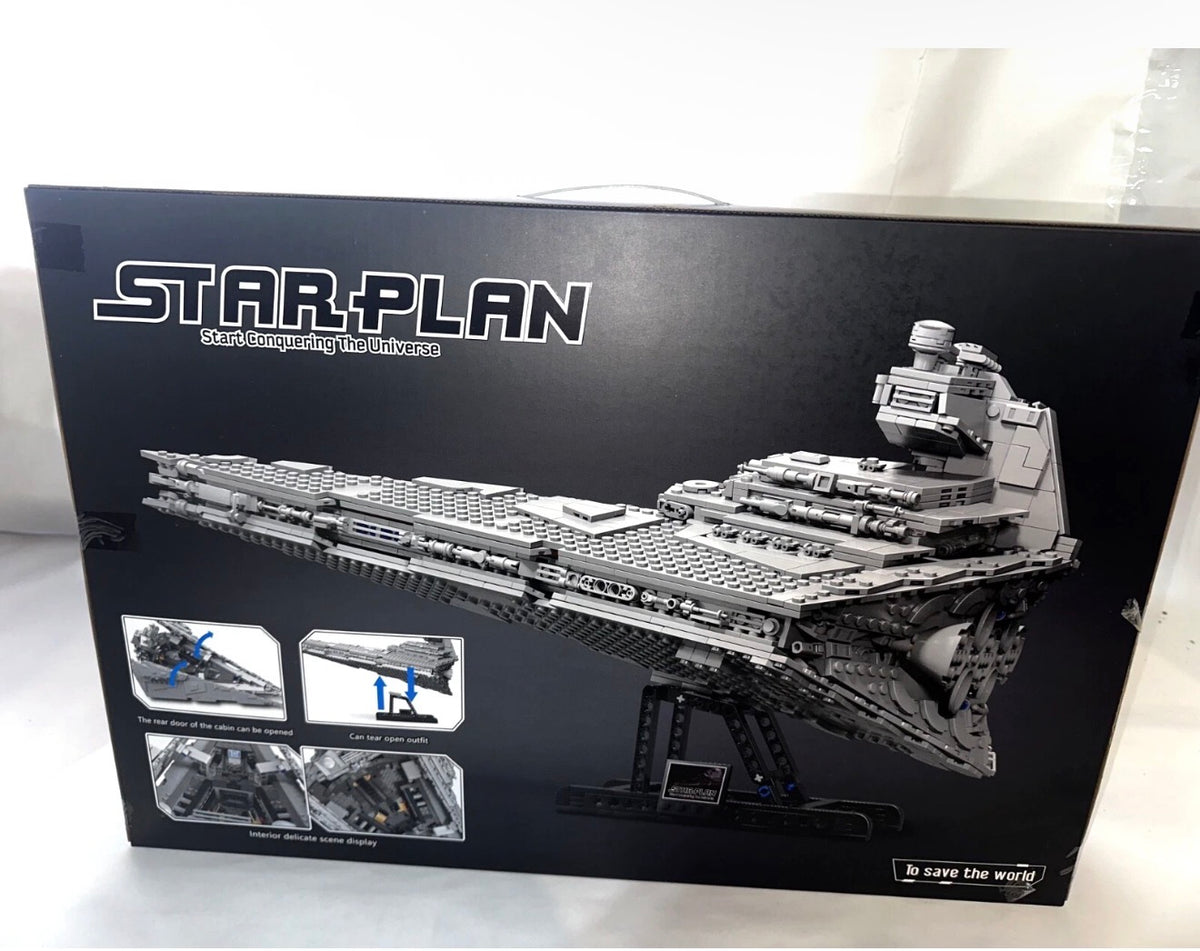 STAR PLAN T2047 Imperial Star Destroyer Building Set – 2,326 Pieces