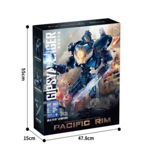 KBOX V5016 Gipsy Avenger Pacific Rim Jaeger Building Set – 2,506 Pieces – Officially Licensed