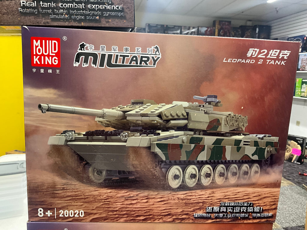 Mould King 20020 RC Leopard 2A6 Main Battle Tank – 1,091 Pieces