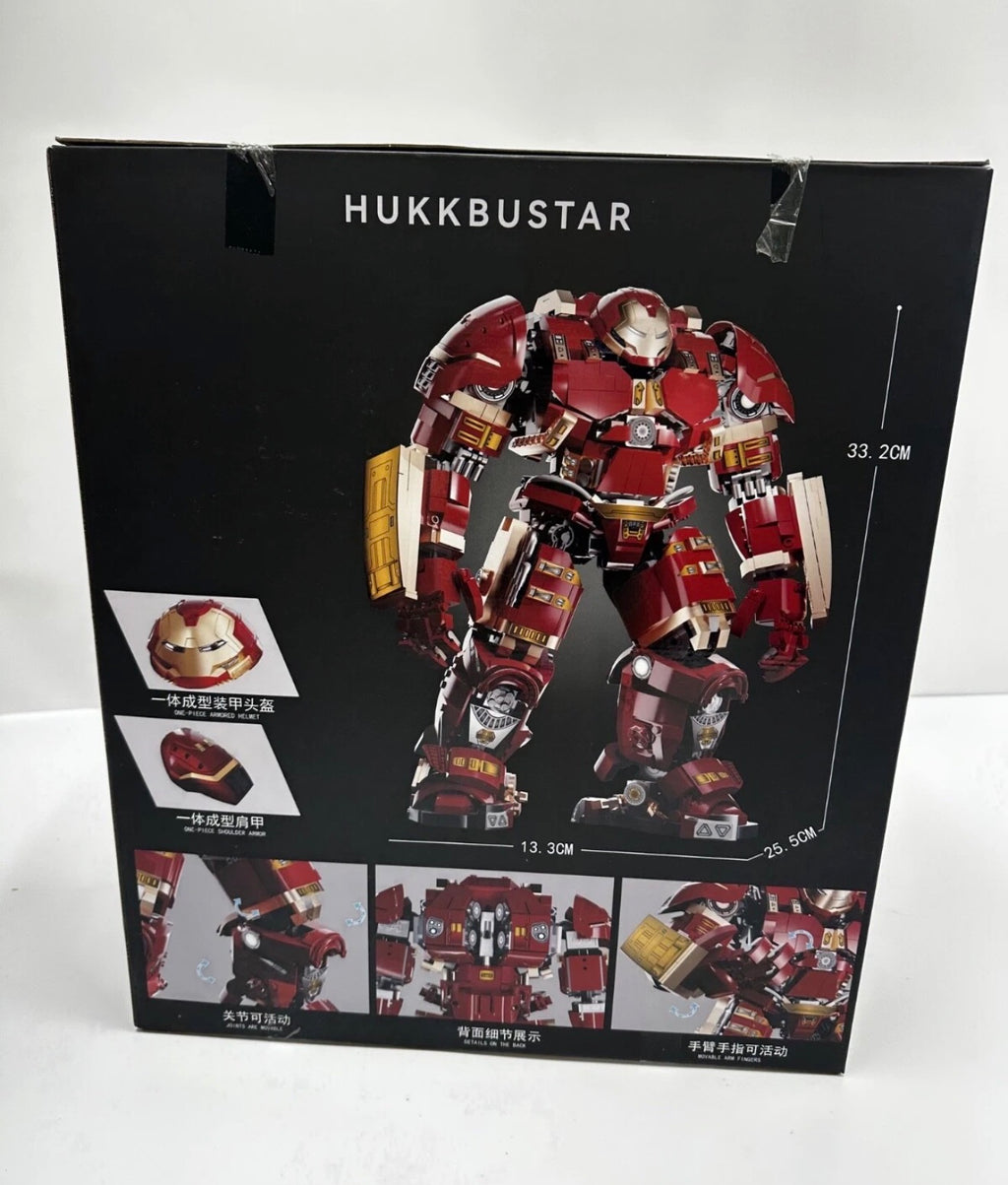 KBOX 10534 Hulkbuster-Inspired Mech Building Set – 2,348 Pieces – 13-Inch Display Model