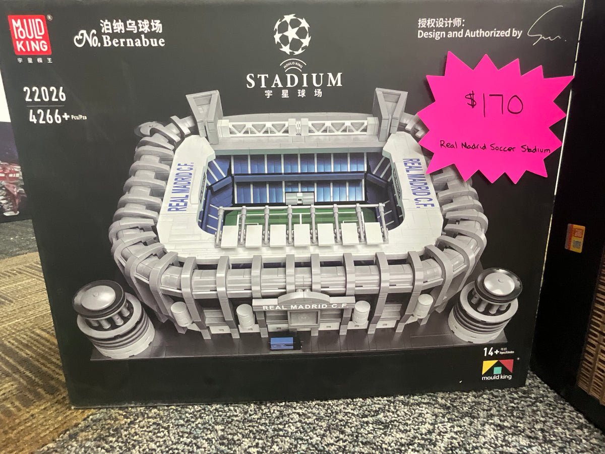 MOULD KING 22026 Santiago Bernabéu Stadium – 4,266 Pieces Architecture Building Set