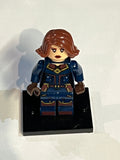 Custom Captain Marvel Mini Figure (UNBRANDED) – Compatible Building Blocks