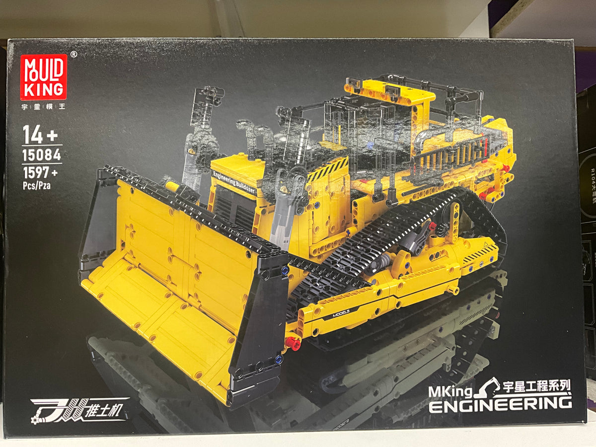 Mould King 15084 D11 RC Bulldozer – 1,597 Pieces