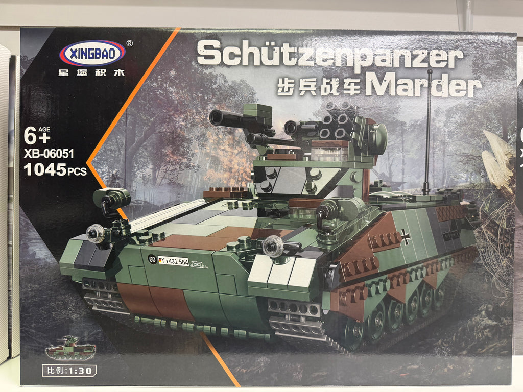 German Marder Infantry Fighting Vehicle Building Set – 1,045 Pieces