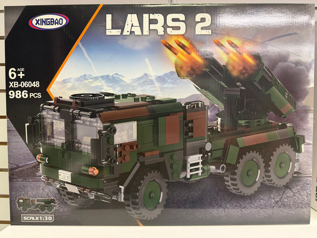German LARS 2 Multiple Rocket Launcher Building Set – 986 Pieces