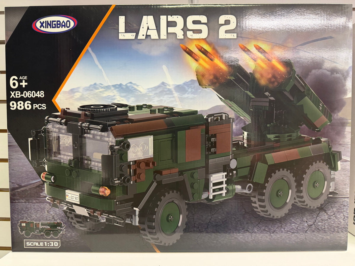 German LARS 2 Multiple Rocket Launcher Building Set – 986 Pieces