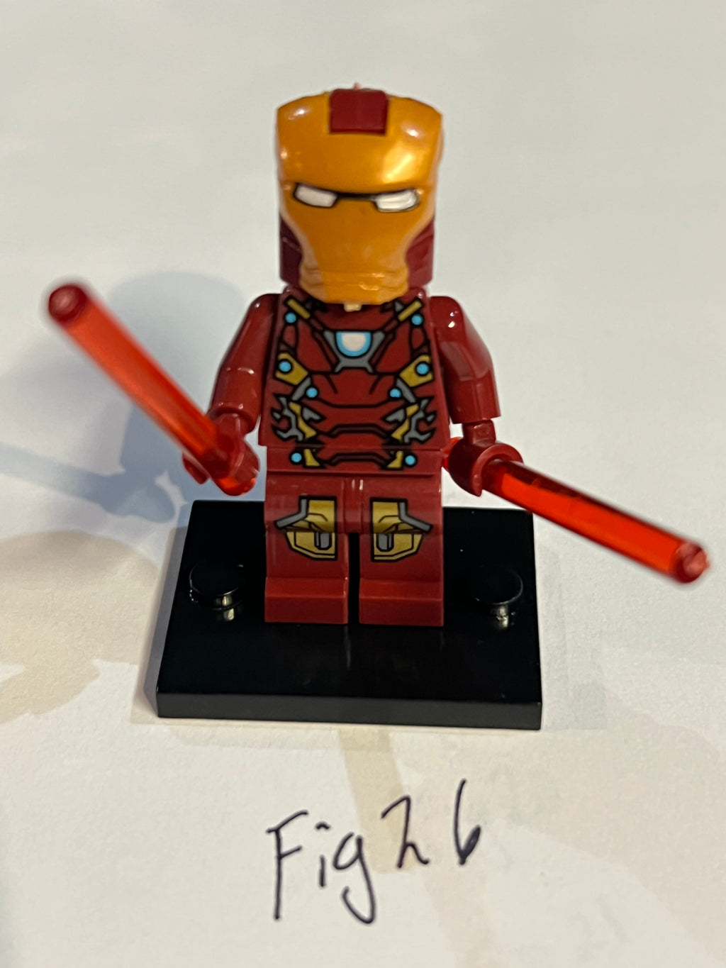Custom Iron Man Mini Figure (UNBRANDED) – Compatible Building Blocks