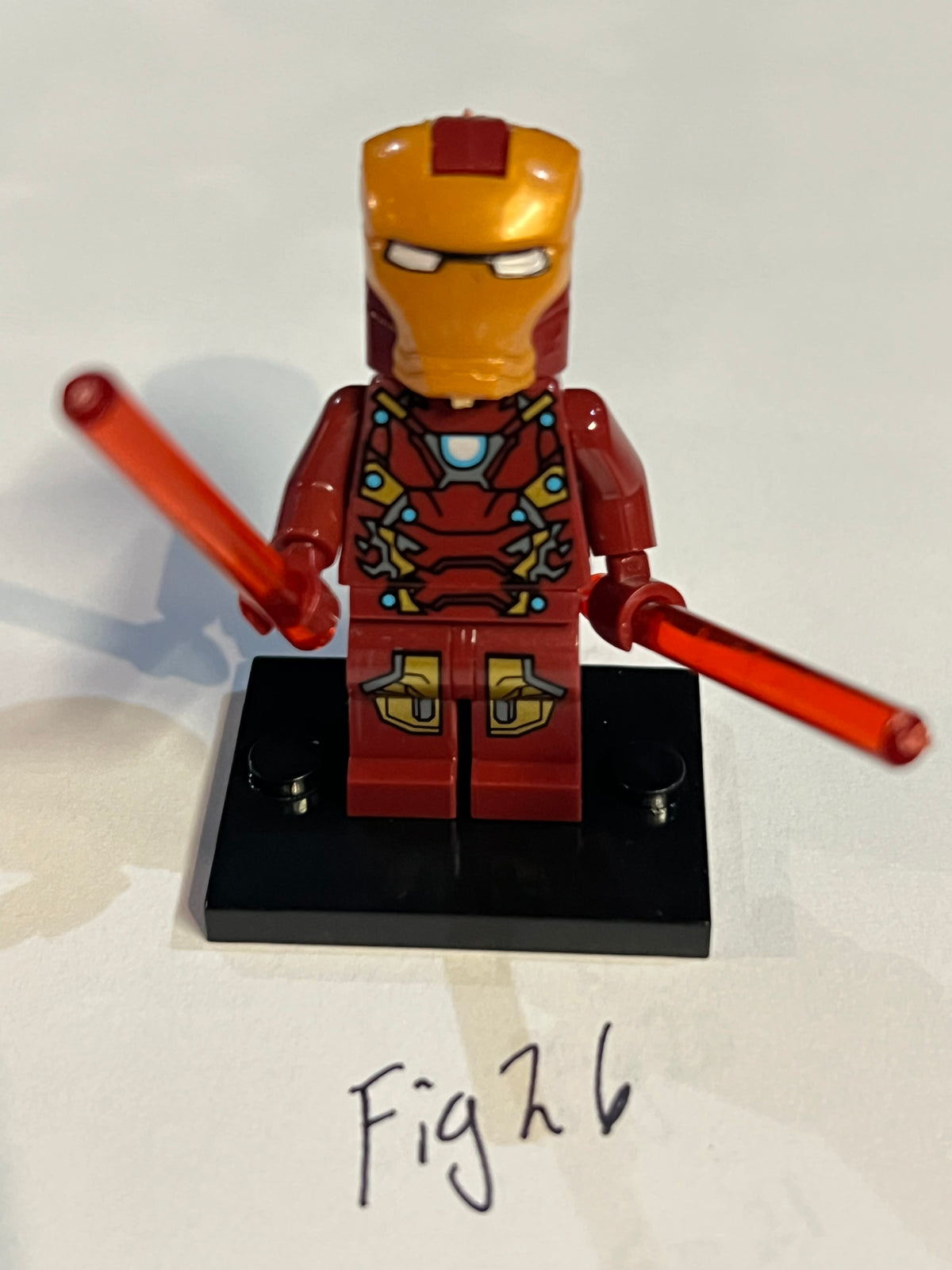 Custom Iron Man Mini Figure (UNBRANDED) – Compatible Building Blocks