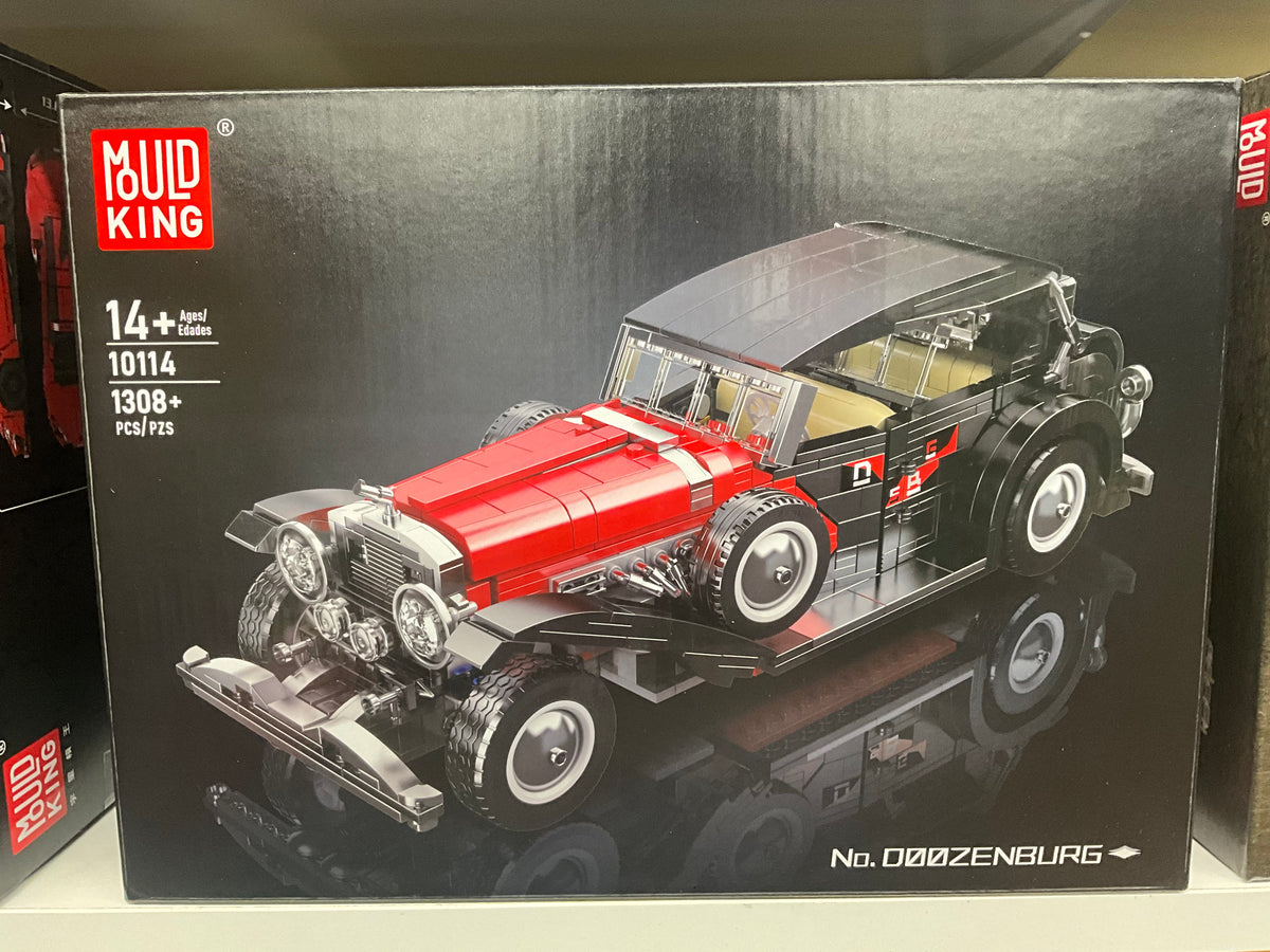 Mould King 10114 Duesenberg Model J Vintage Luxury Car – 1,308 Pieces
