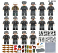 WWII German Defensive Line Infantry Set – 16 Army Builder Minifigures