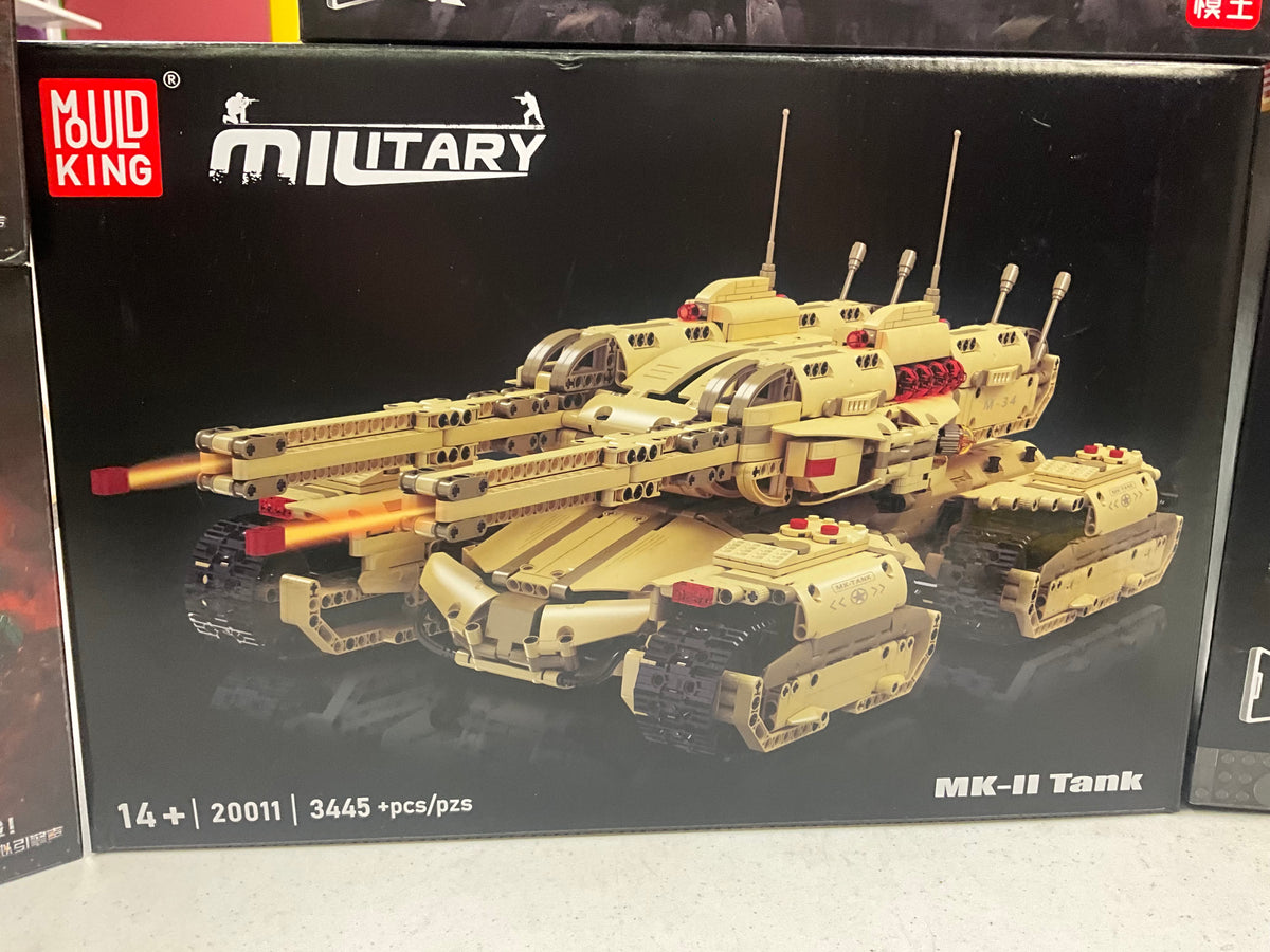 Mould King 20011 RC Mammoth MK-II Tank Building Set – 3,445 Pieces