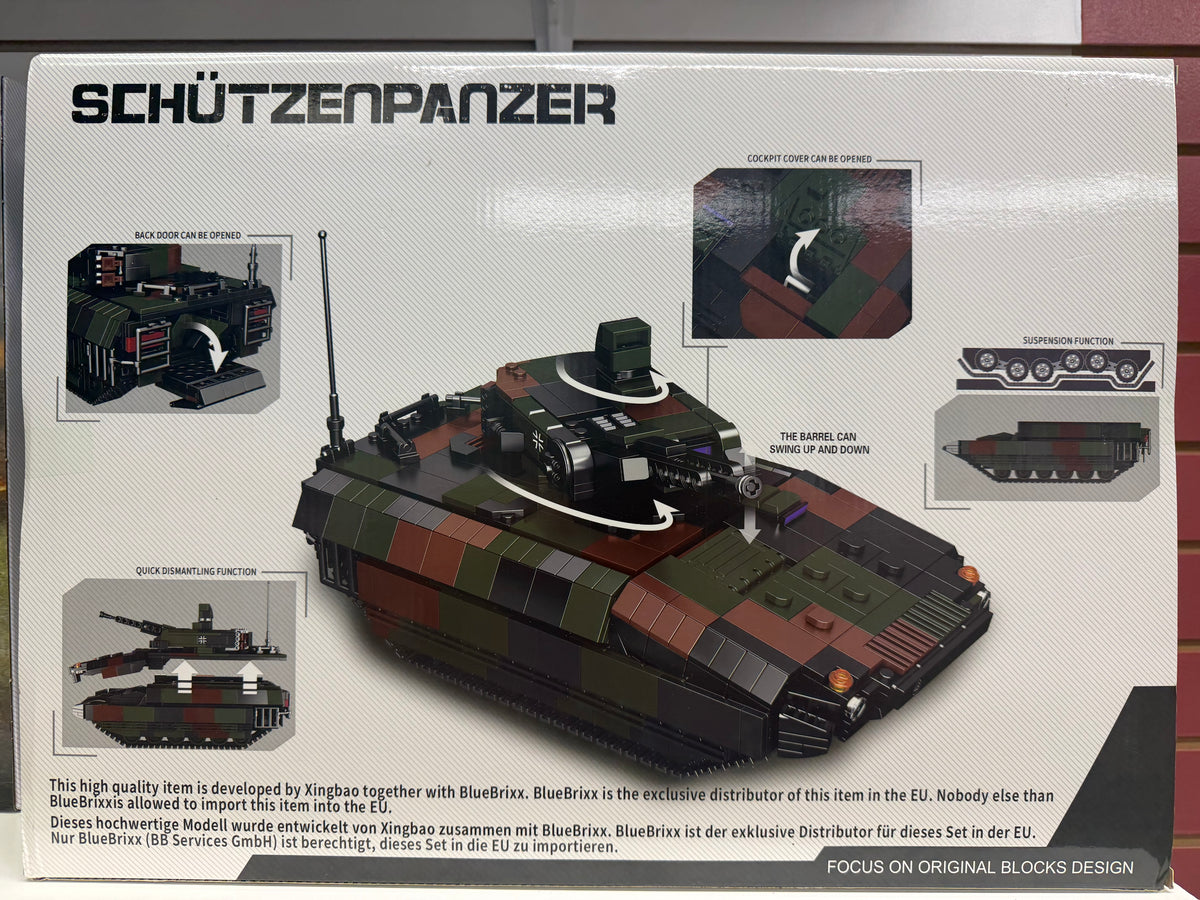 German Puma Infantry Fighting Vehicle – 1:30 Scale, 1,238 Pieces