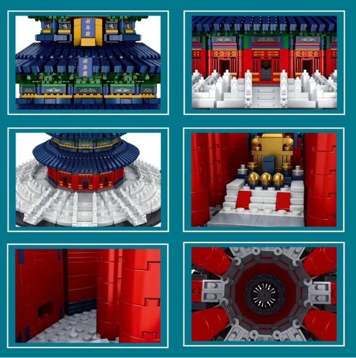 MOULD KING 22009 Temple of Heaven – 5,532 Pieces Architecture Building Set
