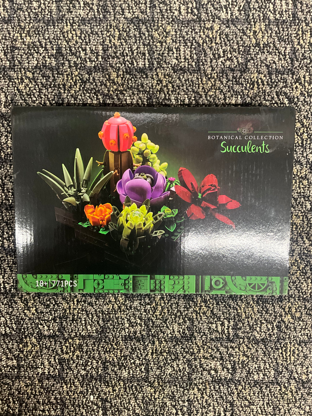Botanical Succulents Plant Building Set – 771 Pieces