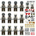 Section 12 Enforcement Unit Minifigure Set – 12 Soldiers with Accessories