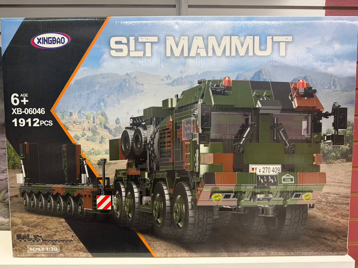 SLT Mammut Heavy Tank Transporter Building Set – 1,912 Pieces