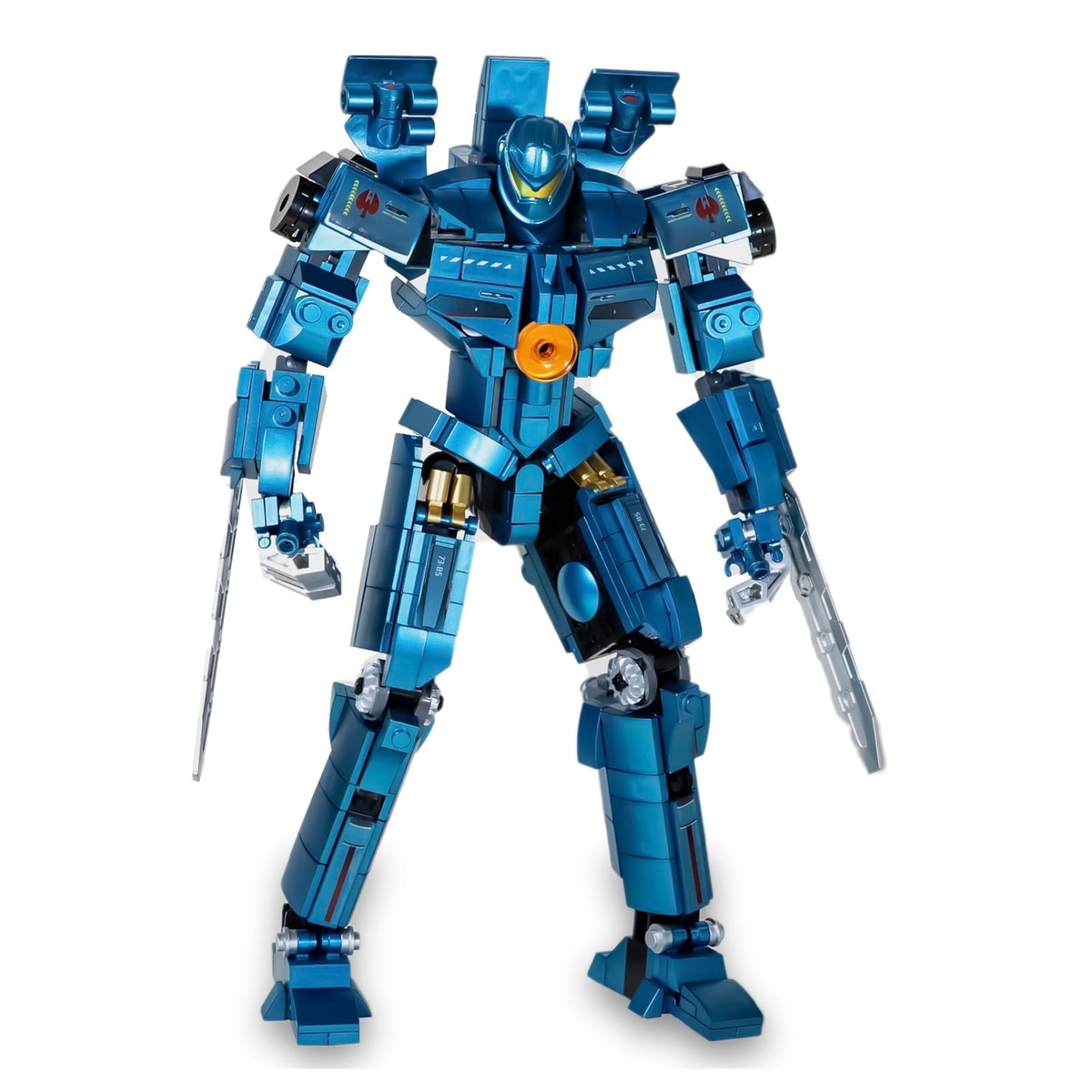 KBOX 10313 Gipsy Danger Pacific Rim Jaeger Building Set – 637 Pieces – Officially Licensed