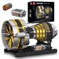 Mould King 10141 Motorized Aircraft Turbofan Engine – 2,256 Pieces