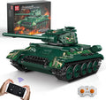 Mould King 20015 RC T-34 Tank Building Set – 800 Pieces