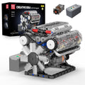 Mould King 10088 Motorized V8 Engine Model – 552 Pieces