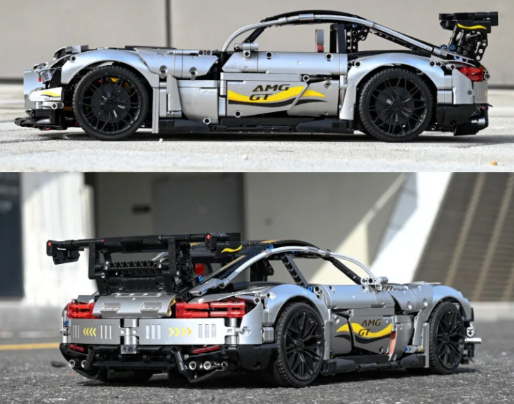 Mould King 13126 RC AMG GT Quicksilver Supercar – 2,872 Pieces