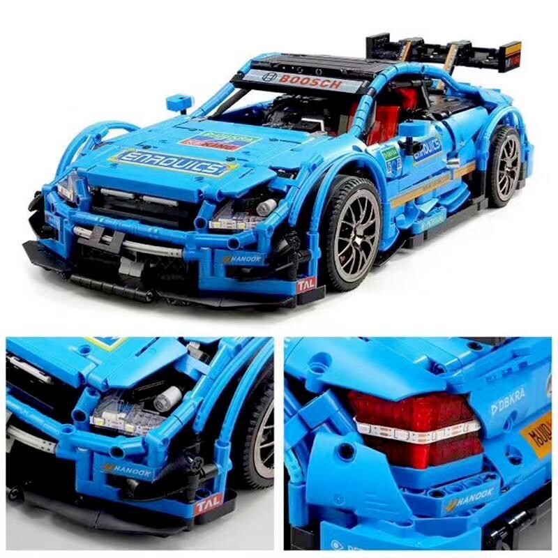 Mould King 13073 C63 DTM RC Racing Car – 1,989 Pieces