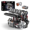 Mould King 10087 Motorized Inline-4 Gasoline Engine Model – 1,897 Pieces