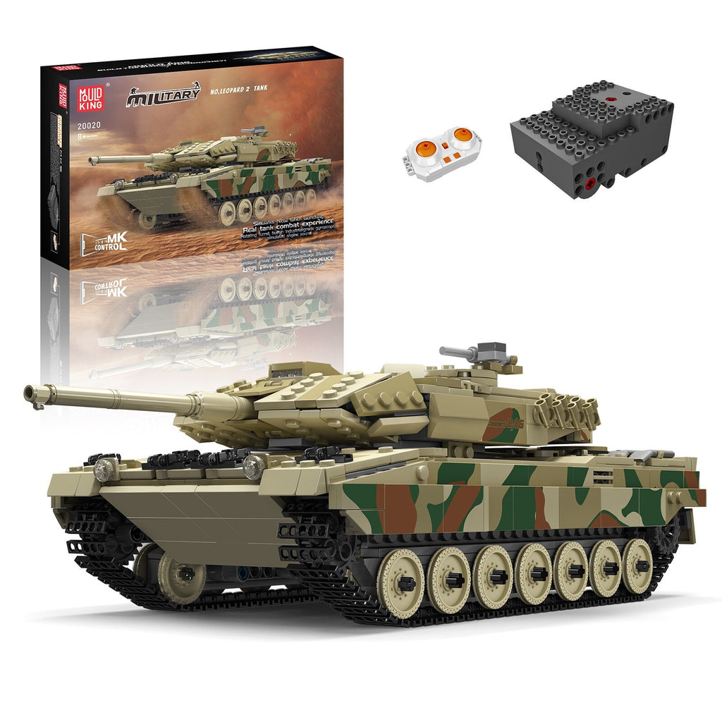 Mould King 20020 RC Leopard 2A6 Main Battle Tank – 1,091 Pieces